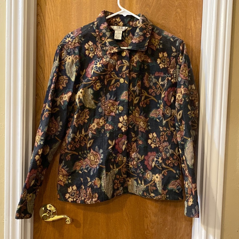 Stonebridge Floral Jean Jacket